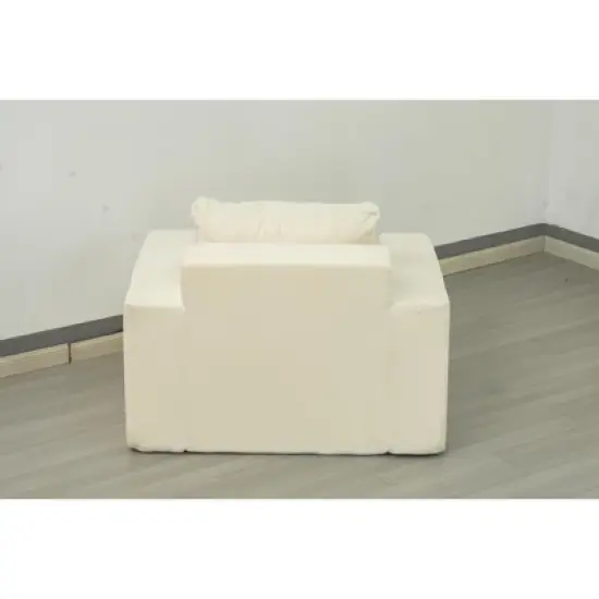 Sofa in a box Polyester Sofa Couch with Pillow, Bean Bag Chairs for Adults Stuffed High-Density Polyester, Large Bean Bag Sofa image {10}