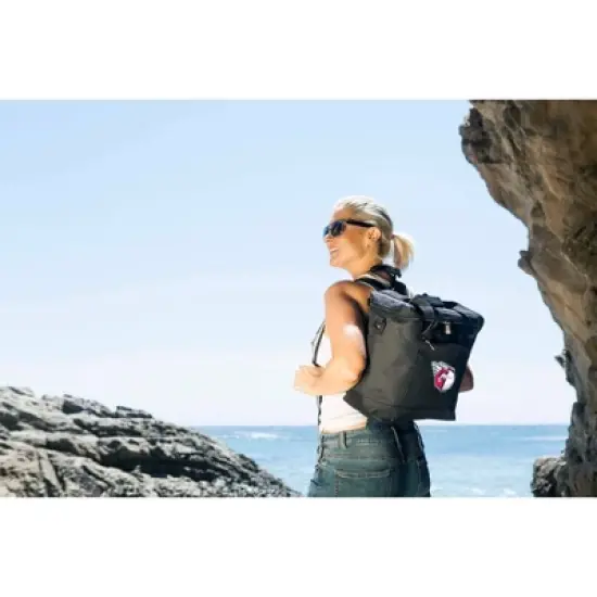 MLB Cleveland Guardians Montero Cooler Tote Bag - Black image {1}