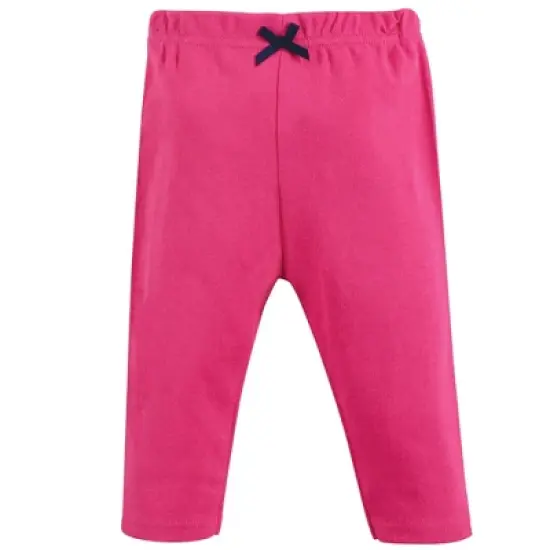 Little Treasure Baby Girl Cotton Bodysuit and Pant Set, Rainbow Charms image {3}