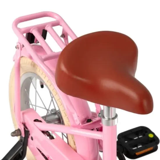 JOYSTAR Retro Style Girls Bike for Kids and Toddlers, Pink Green image {10}