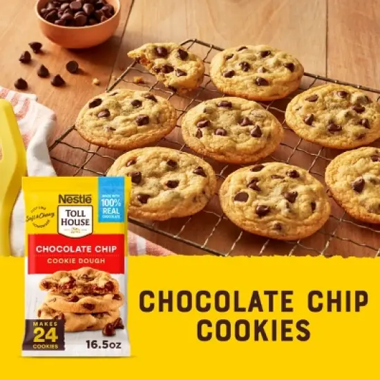 Nestle Toll House Chocolate Chip Cookie Dough - 16.5oz image {3}