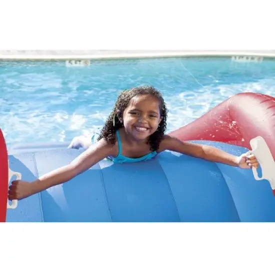HearthSong Inflatable Super Backyard Water Slide For Pool or Grass image {3}