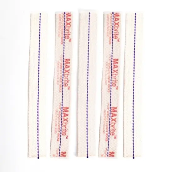 Lehman's 1" Wide Flat Wick for Kerosene Oil Lamps 100% Cotton 8" Long Pack of 5 image {3}