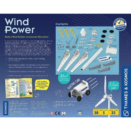 Playsteam Wind Turbine Science Projects Set image {1}