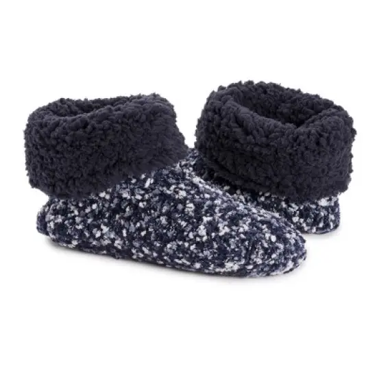 MUK LUKS Women's Popcorn Cuff Bootie Slippers image {4}