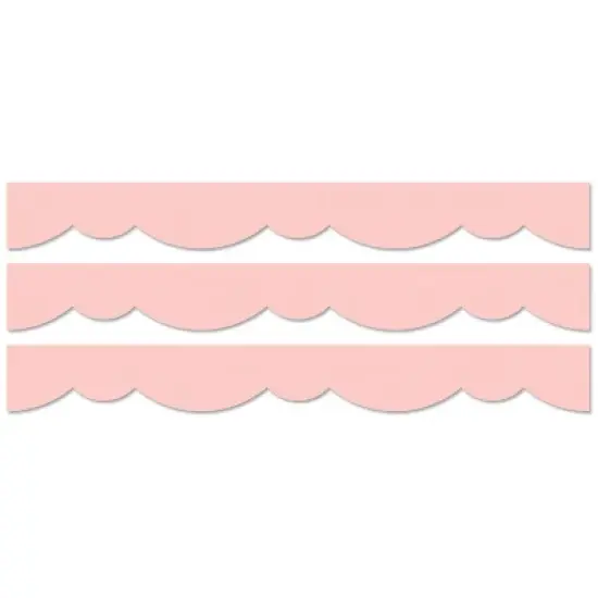 Creative Teaching Press&reg; Blush Stylish Scallops EZ Border, 48 Feet Per Pack, 3 Packs image {3}