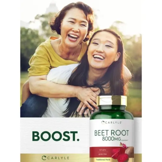 Carlyle Beet Root Capsules | 8000 mg | 120 Count image {5}
