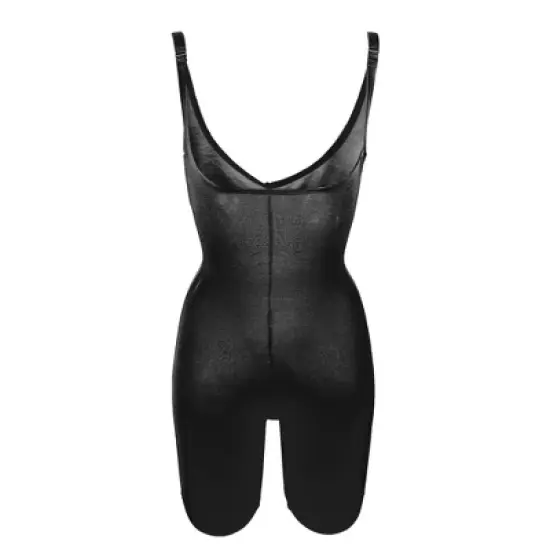 Unique Bargains Women Shapewear Tummy Control Full Bust Bodysuit Butt Lifter Thigh Traceless Slimmer image {6}