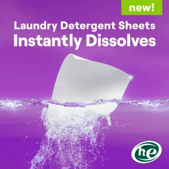 Seventh Generation Laundry Detergent Sheets - Fresh Lavender - 32ct image {3}