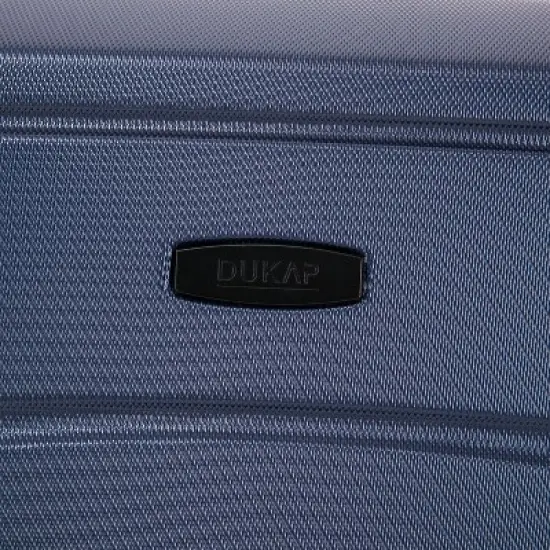 DUKAP Sense Lightweight Hardside Carry On Spinner Suitcase - Blue image {12}