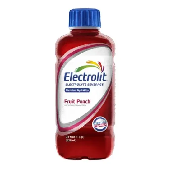 Electrolit Fruit Punch Electrolyte Hydration Beverage - 21 fl oz Bottle image {6}