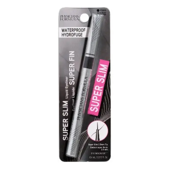 Physicians Formula Eye Booster Super Slim Liquid Waterproof Eyeliner - Ultra Black - 0.013 fl oz image {7}