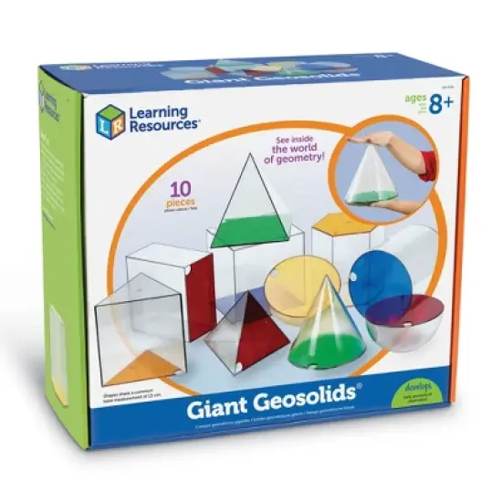 Learning Resources Giant GeoSolids, Large Plastic Shapes image {4}