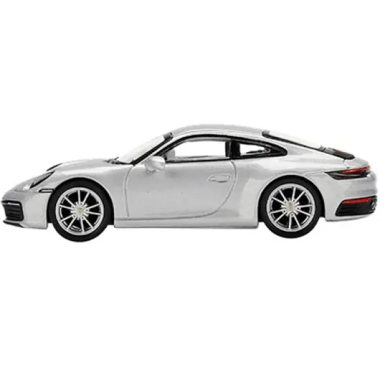 Porsche 911 Carrera 4S GT Silver Metallic Limited Edition to 3000 pcs Worldwide 1/64 Diecast Model Car by True Scale Miniatures image {1}