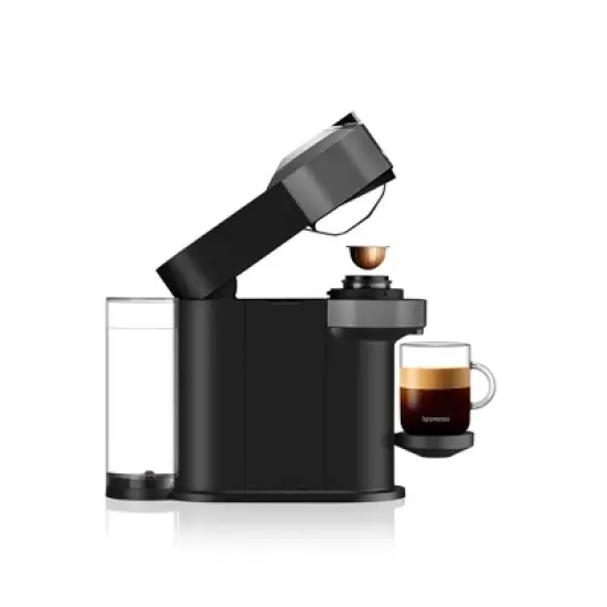 Nespresso Vertuo Next Coffee Maker and Espresso Machine by DeLonghi Gray: Compatible with Vertuo Line, 12 Capsules Included image {2}