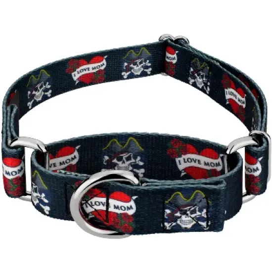 Country Brook Petz I Love Mom Martingale Dog Collar image {6}