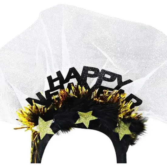 Midlee Happy New Year Dog Headband image {3}