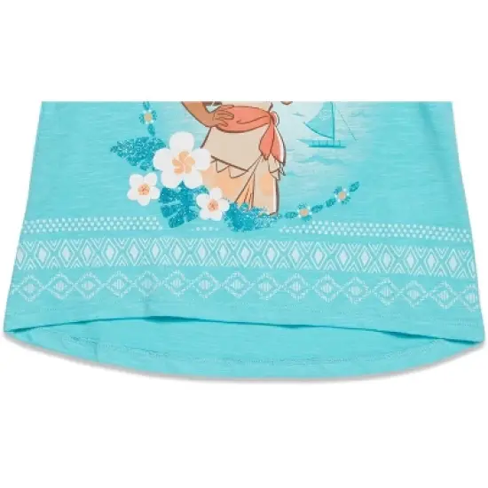 Disney Moana Girls T-Shirt and Skirt Little Kid to Big Kid image {5}