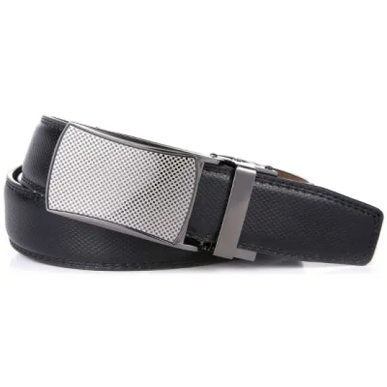 Men's Checkered Ratchet Belt image {1}