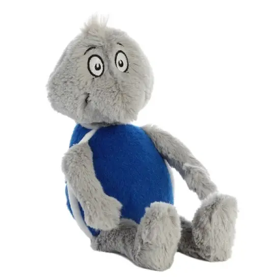 Aurora Dr. Seuss 12" Yertle The Turtle Grey Stuffed Animal image {1}