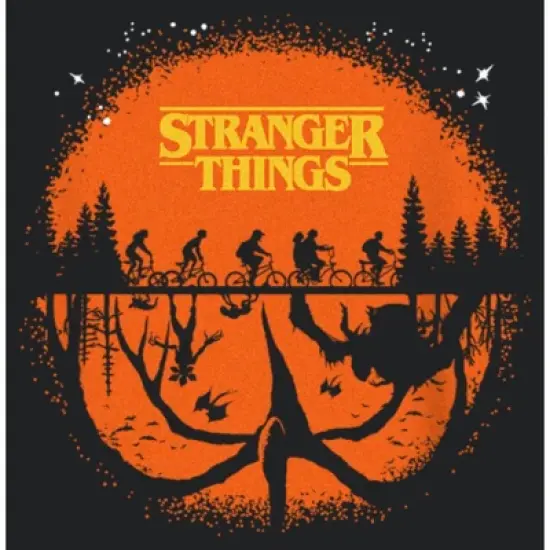 Women's Stranger Things Two Planes Collide Racerback Tank Top image {1}