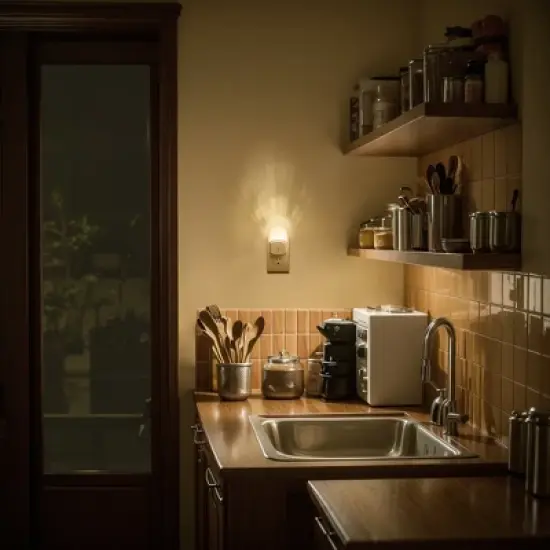 DORESshop Bubble LED Plug-in Night Light, Dimmable 3000K Soft White, Dusk to Dawn Sensor, 2-Pack for Bedroom and Hallway image {5}