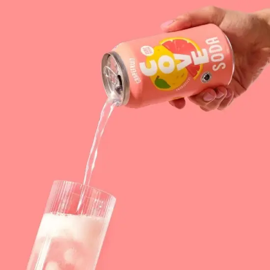 Cove Grapefruit Cola Soda - 12 fl oz Can image {2}