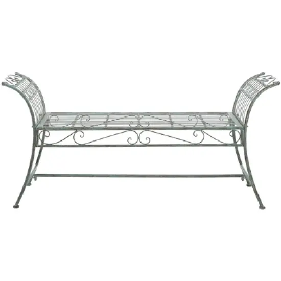 Hadley Bench - Outdoor - Safavieh image {7}