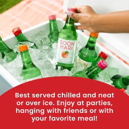 Soonhari Apple Mango Soju - 375ml Bottle image {3}