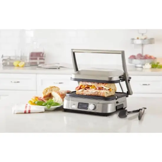 Cuisinart Griddler 5 - Stainless Steel - GR-5BP1 image {4}
