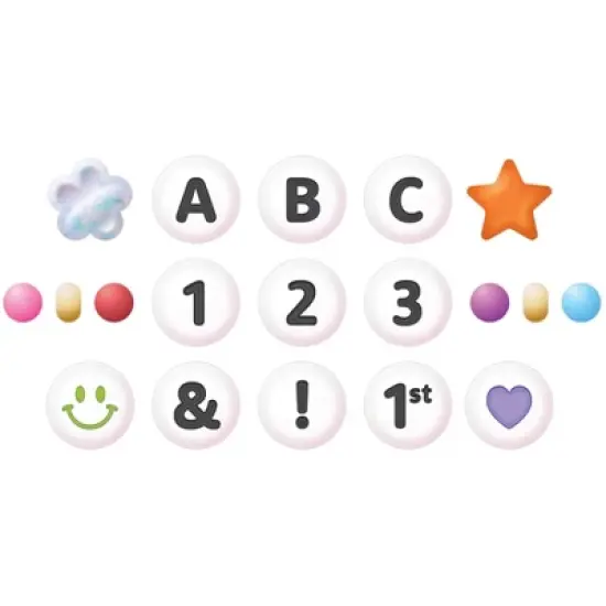 Teacher Created Resources&reg; Friendship Beads Circle Letters, 445 Pieces image {3}