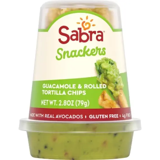 Sabra Guacamole Snacker with Rolled Tortilla Chips - 2.8oz image {4}