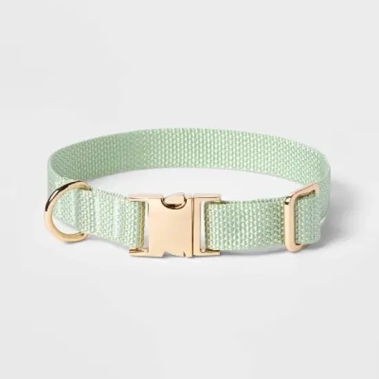 Fashion Solid Dog Collar - Dusty Robin - Boots & Barkley&trade; image {3}