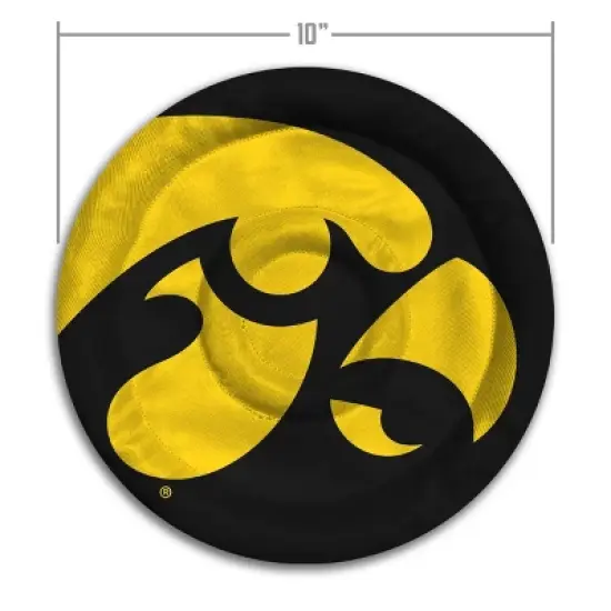 NCAA Iowa Hawkeyes Flimzee Flying Disc: Polyester Toy for Ages 2+ image {4}