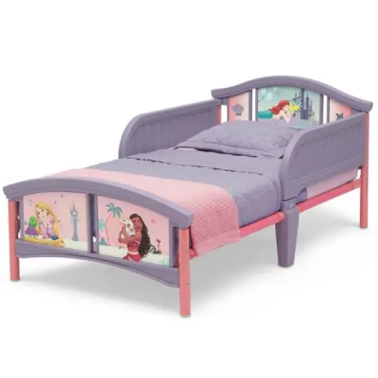 Delta Children Disney Princess Plastic Toddler Bed image {3}