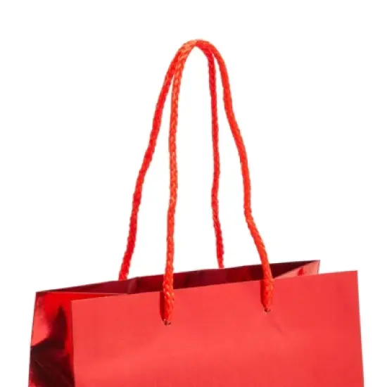 24 Pack Red Paper Gift Bags with Handles for Birthday Party, Wedding and Baby Shower image {4}