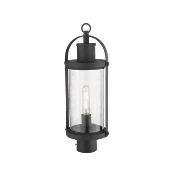 Z-Lite Roundhouse 1 - Light Lantern in  Black image {2}