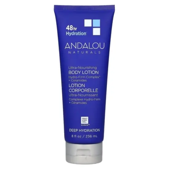 Andalou Naturals Ultra-Nourishing Body Lotion, Deep Hydration, 8 fl oz (236 ml) image {4}