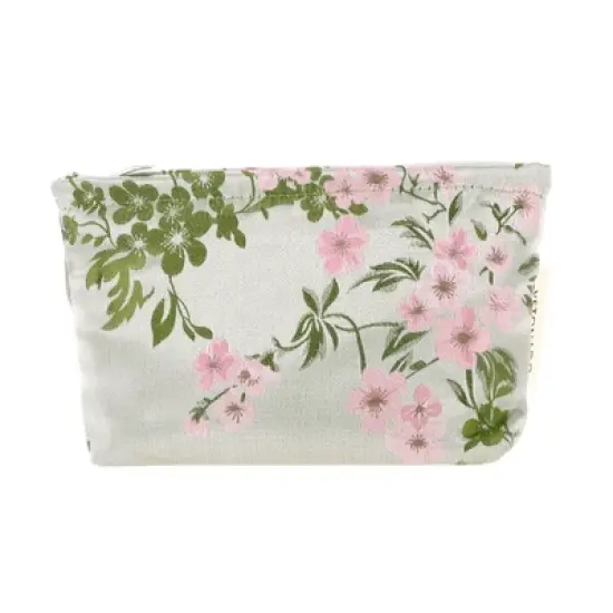 Unique Bargains Portable Cherry Blossom Makeup Bag 1 Pc image {6}