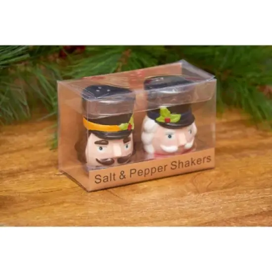 Gallerie II Christmas Nutcracker Salt & Pepper Shaker Set of 2 image {3}