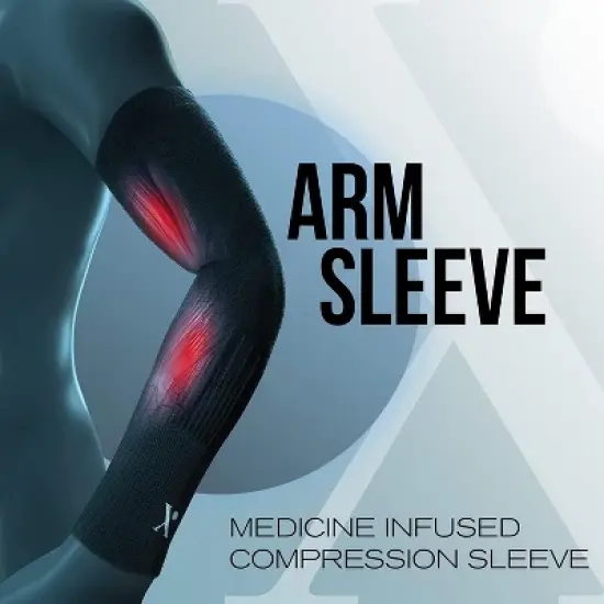 Nufabrx Pain Relief Arm Compression Sleeve image {4}