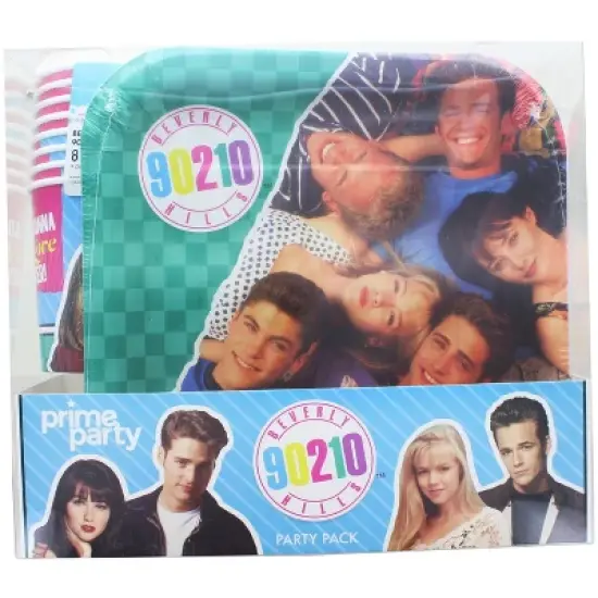 Prime Party 90210 Standard Party Pack | 58 Pieces | 8 Guests image {1}