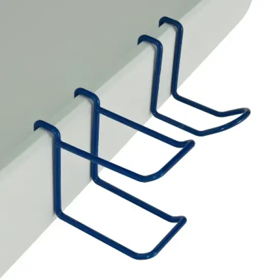 Ergonomic Computer Gaming Desk Blue - Techni Sport image {11}