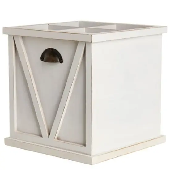 The Lakeside Collection Flatware and Napkin Holders - White image {3}