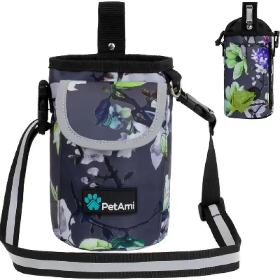 PetAmi Dog Treat Pouch, Large Pet Training Bag Pocket for Kibbles Toys, Trainer Essentials Supply Holder Waste Dispenser, 3 Ways to Wear image {8}