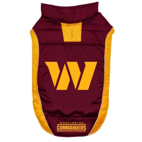 NFL Washington Commanders Pets Puffer Vest image {3}