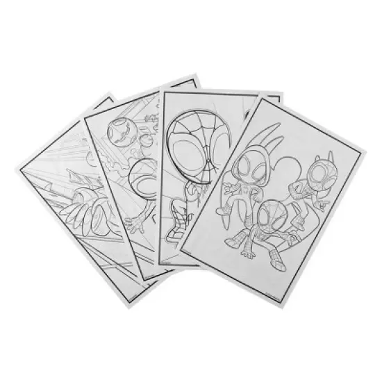 Crayola 96pg Coloring Book - Spidey and His Amazing Friends: Creative Kids Activity, Ages 3+, Spider-Man Pages image {3}