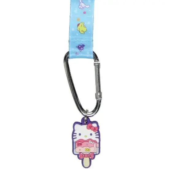 Hello Kitty Lanyard ID Badge Holder and Friends Ice Cream Wrist Strap Lanyard For Keys Keychain Wallet image {1}
