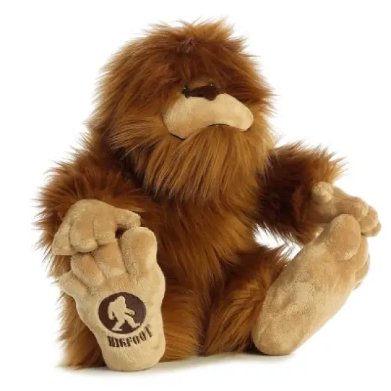 Aurora Fantasy 12" Big Foot Brown Stuffed Doll image {2}