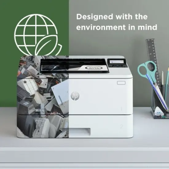 HP LaserJet Pro 4001dn Laser Printer, Black And White Mobile Print Up to 80,000 image {3}